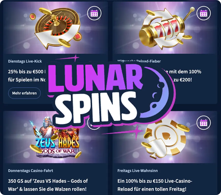 lunar spins promo code