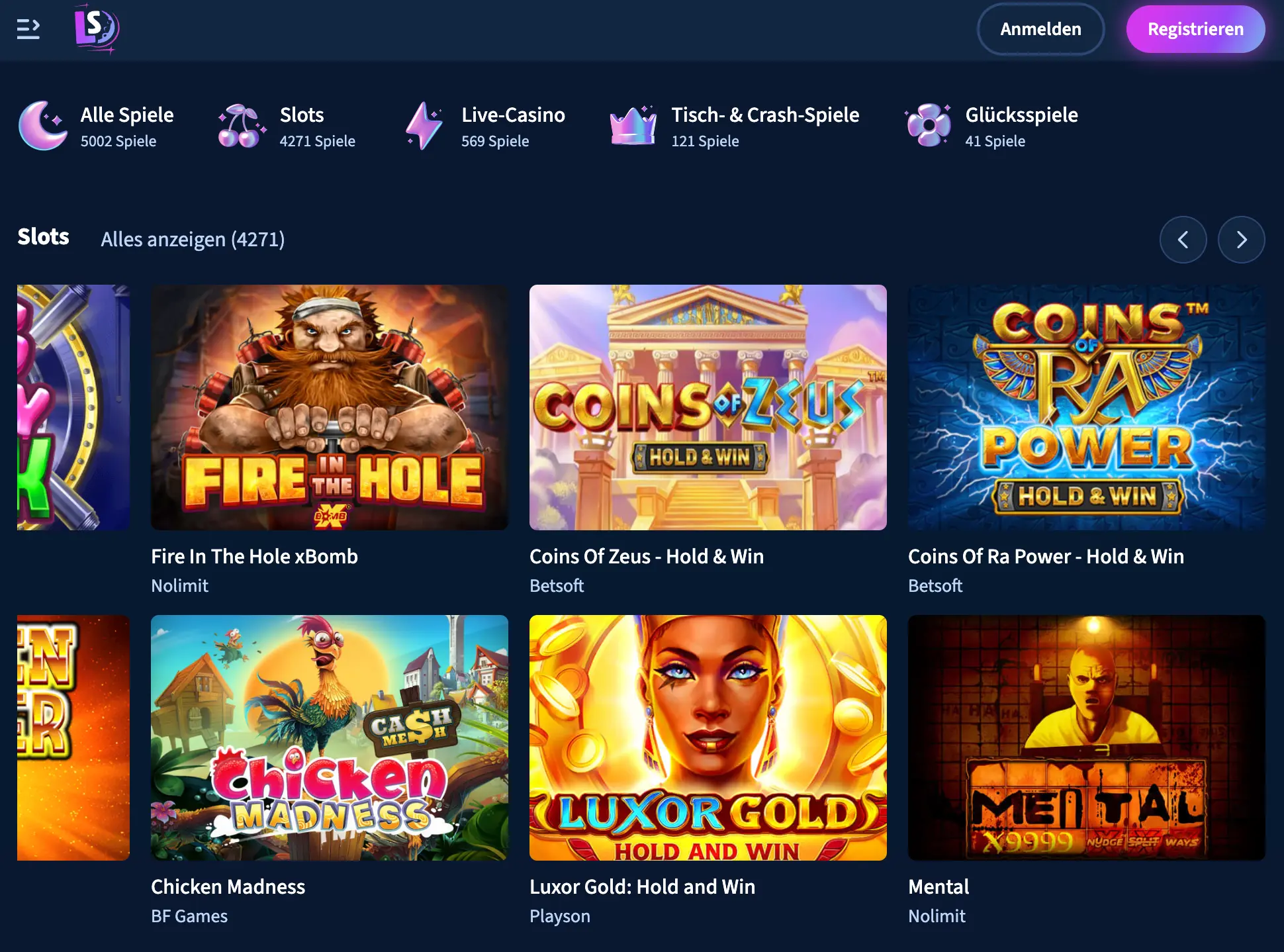LunarSpins Casino