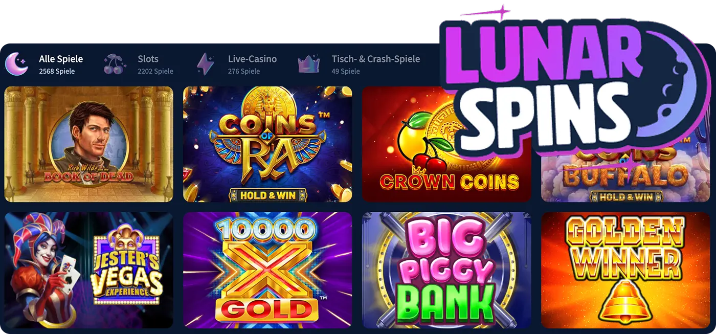 LunarSpins Spiele